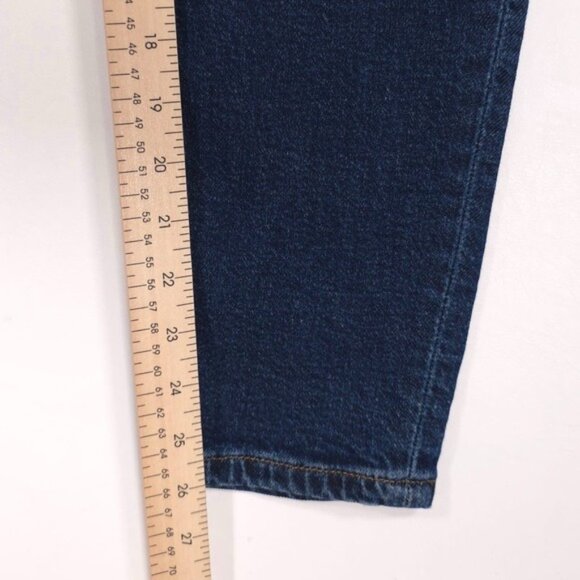 RE/DONE Women's Jeans 90s HIGH RISE ANKLE CROP Size 27 Button Fly 190-3WHRAC DRW - Picture 7 of 13